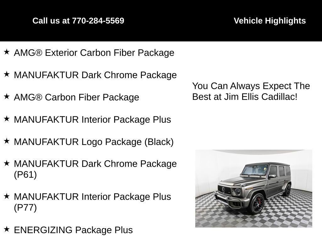 Used 2025 Mercedes-Benz G 63 AMG 4MATIC image 5