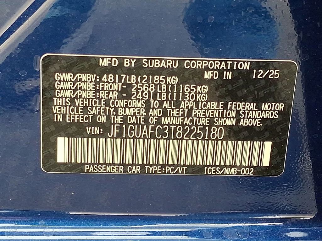 New 2026 Subaru Impreza 2.0i Sport AWD/4WD image 18