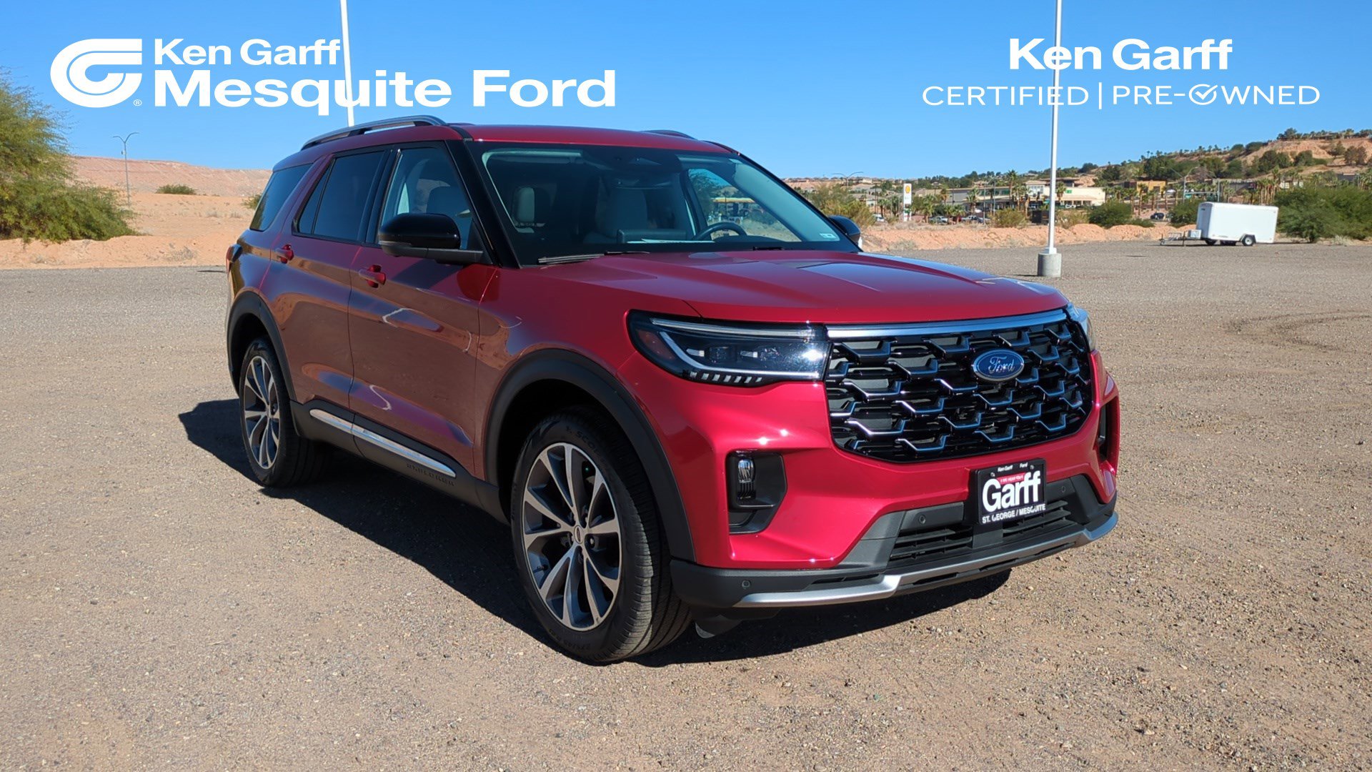 Used 2025 Ford Explorer Platinum w/ Ultimate Package