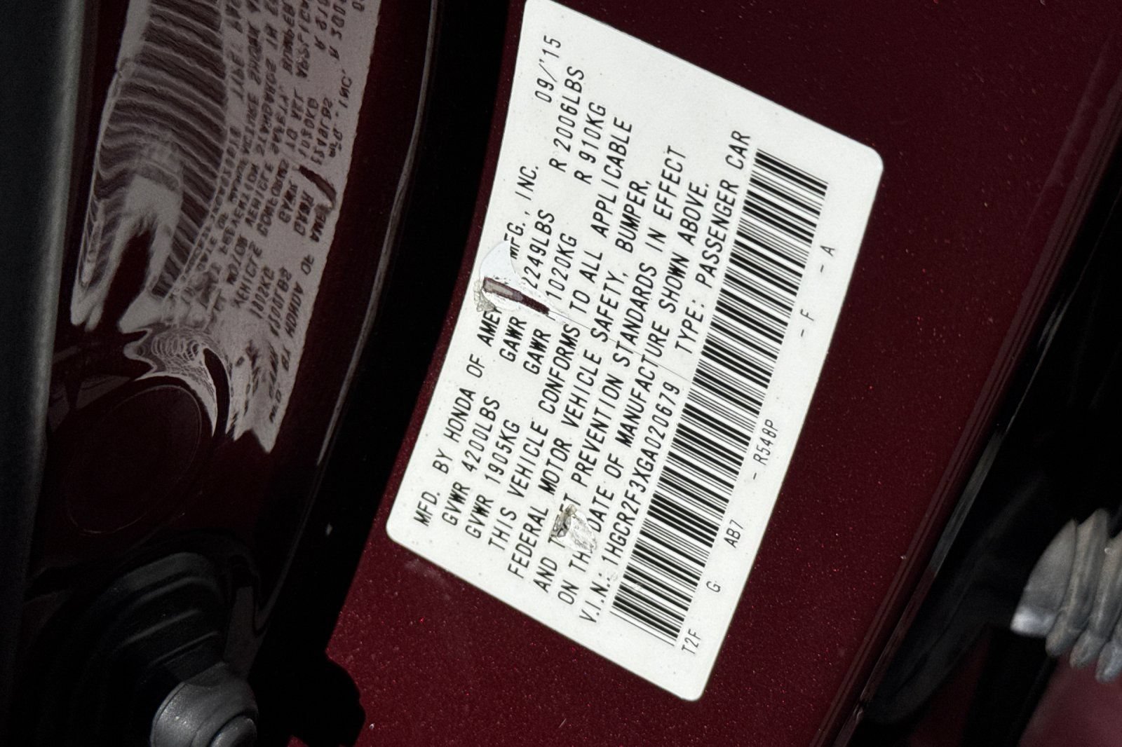 Used 2016 Honda Accord LX image 26