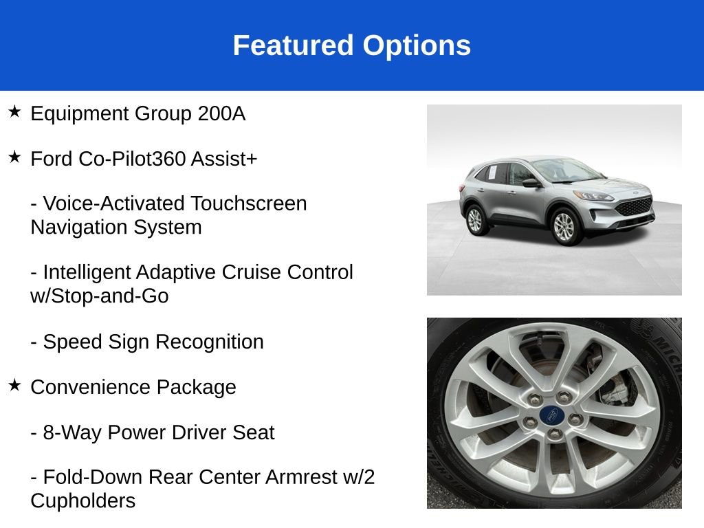 Used 2022 Ford Escape SE w/ Convenience Package image 3