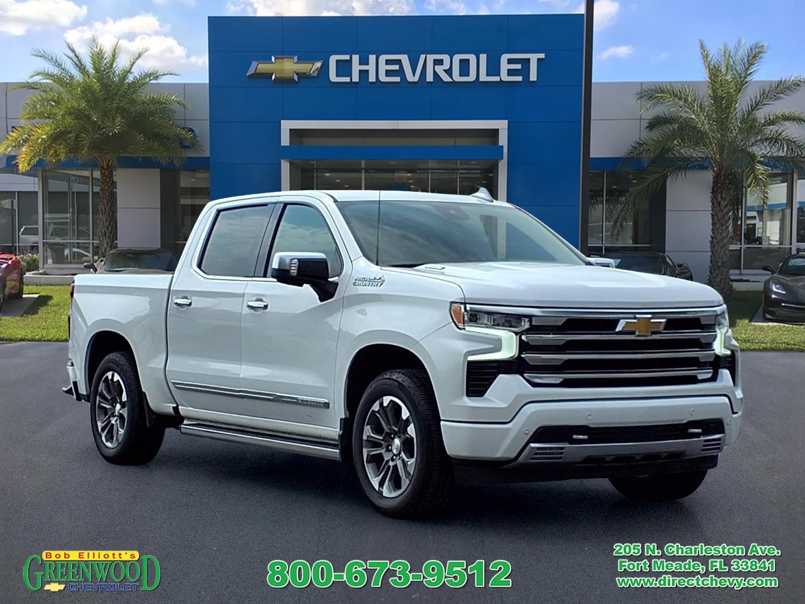 Certified 2024 Chevrolet Silverado 1500 High Country w/ Z71 Off-Road Package AWD/4WD image 1