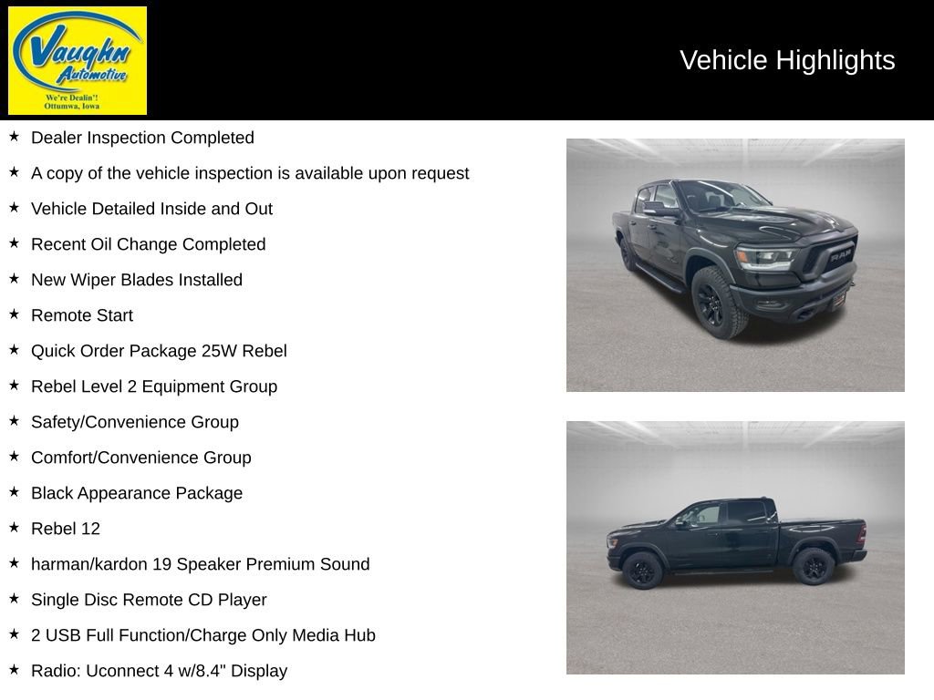 Used 2020 RAM 1500 Rebel w/ Rebel Level 2 Equipment Group AWD/4WD video 2