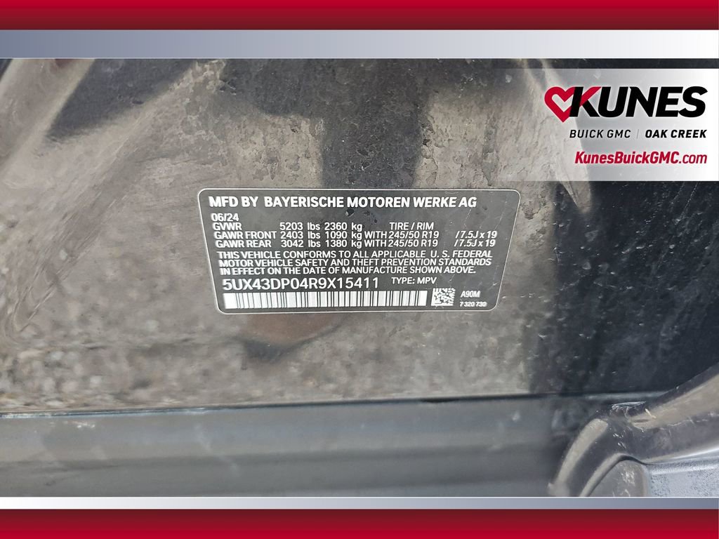 Used 2024 BMW X3 sDrive30i w/ Convenience Package image 22