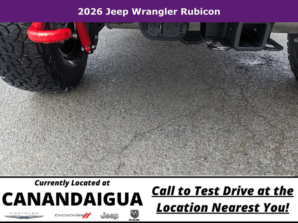 New 2026 Jeep Wrangler Unlimited Rubicon w/ Xtreme 35 Tire Package AWD/4WD image 25