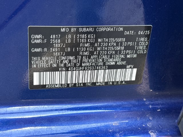 Used 2025 Subaru Crosstrek 2.5i Sport AWD/4WD image 28