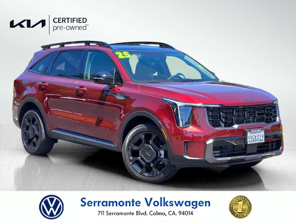 Certified 2025 Kia Sorento X-Line EX AWD/4WD image 1