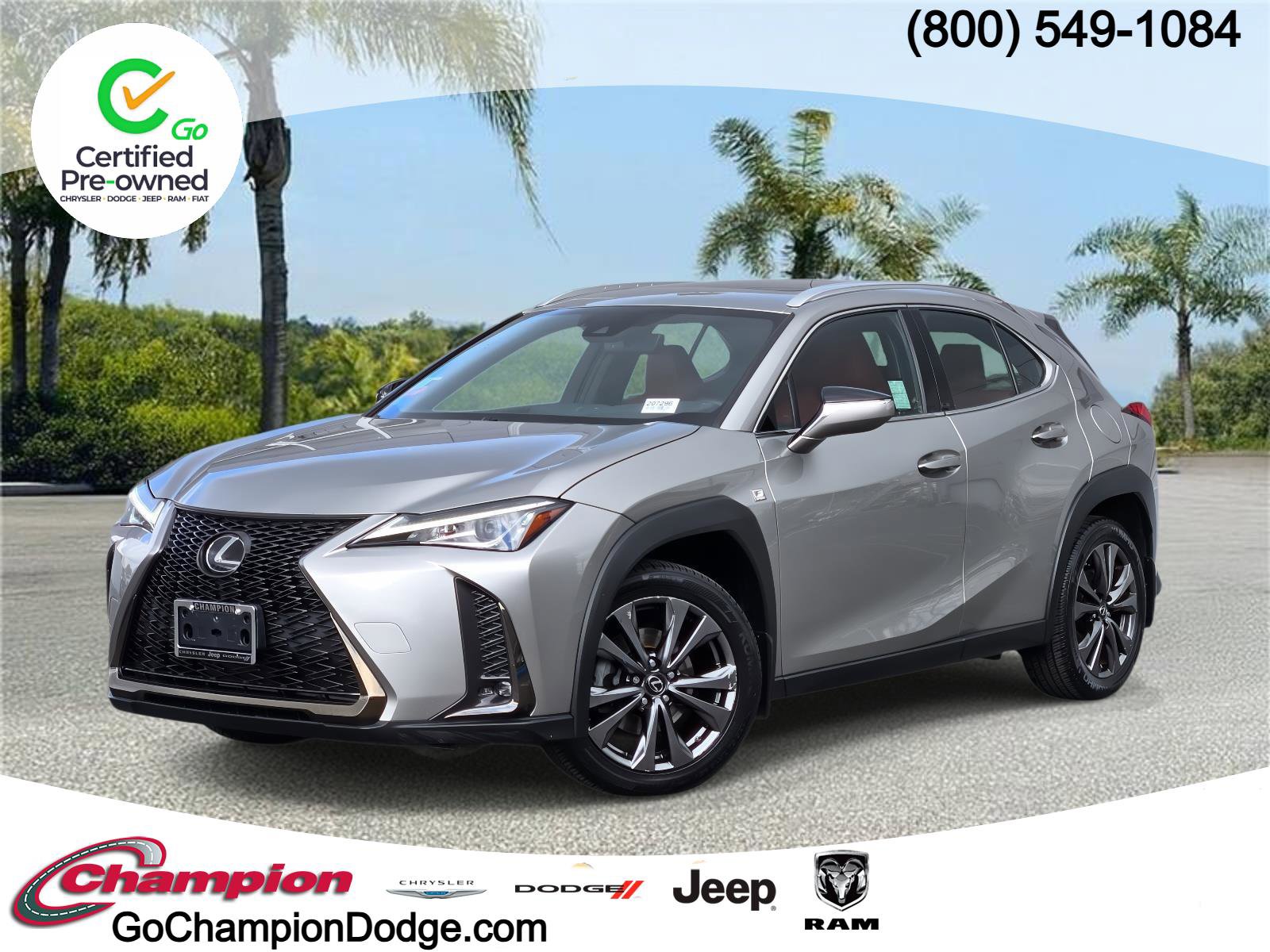 Used 2019 Lexus UX 200 F Sport w/ F Sport Premium Package image 1