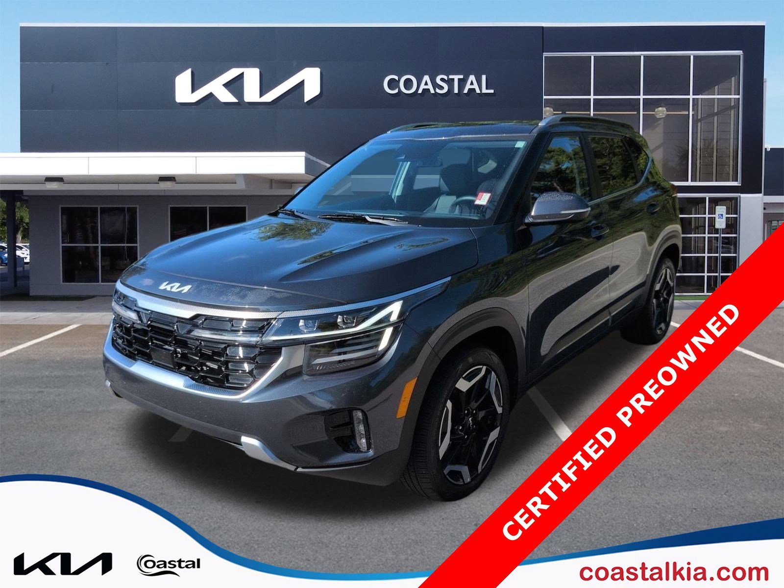 Certified 2024 Kia Seltos SX w/ SX Sunroof Package image 1