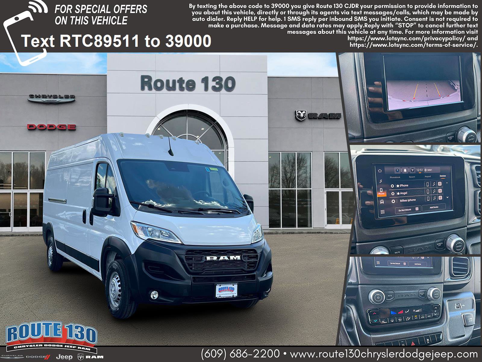 Used 2025 RAM ProMaster 2500 w/ Convenience Group FWD image 1