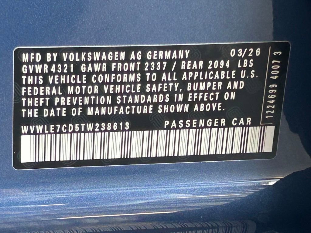 New 2026 Volkswagen GTI S FWD image 56
