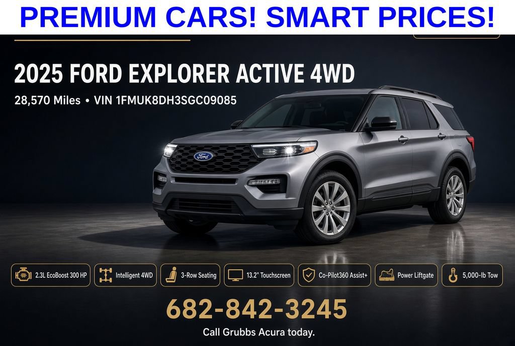Used 2025 Ford Explorer Active