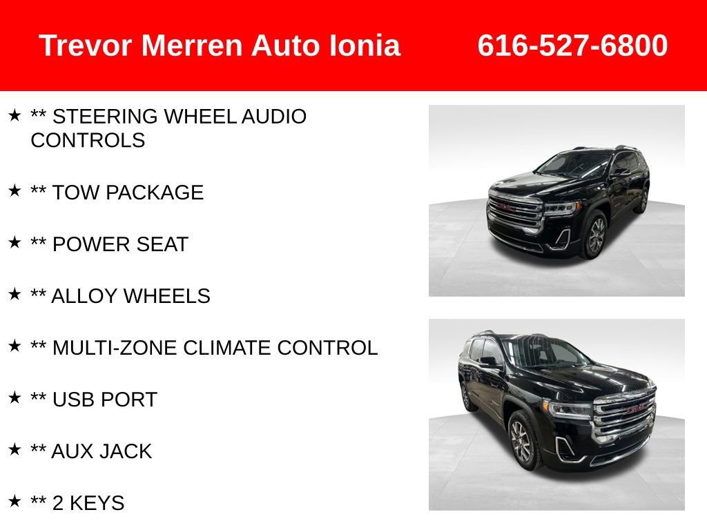 Used 2023 GMC Acadia SLE w/ Driver Convenience Package image 14