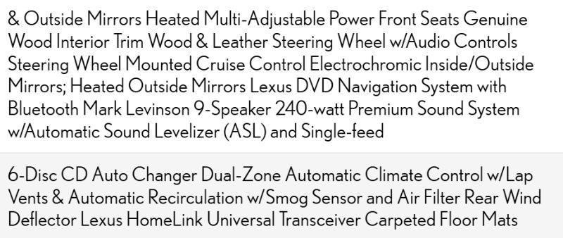 Used 2005 Lexus SC 430 Convertible image 86