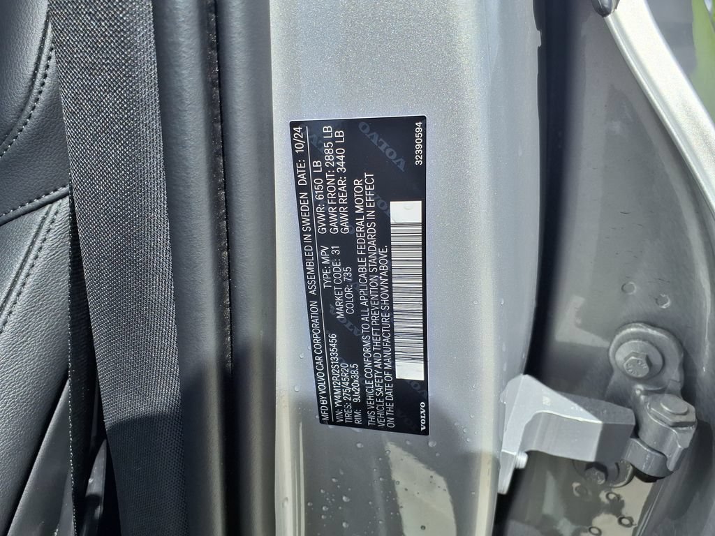 Certified 2025 Volvo XC90 B5 Core AWD/4WD image 36