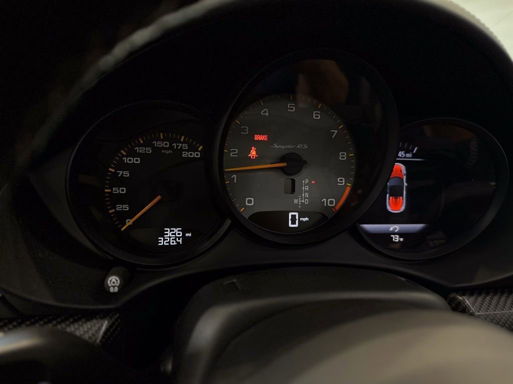 Used 2025 Porsche 718 Boxster Spyder RS RWD image 13