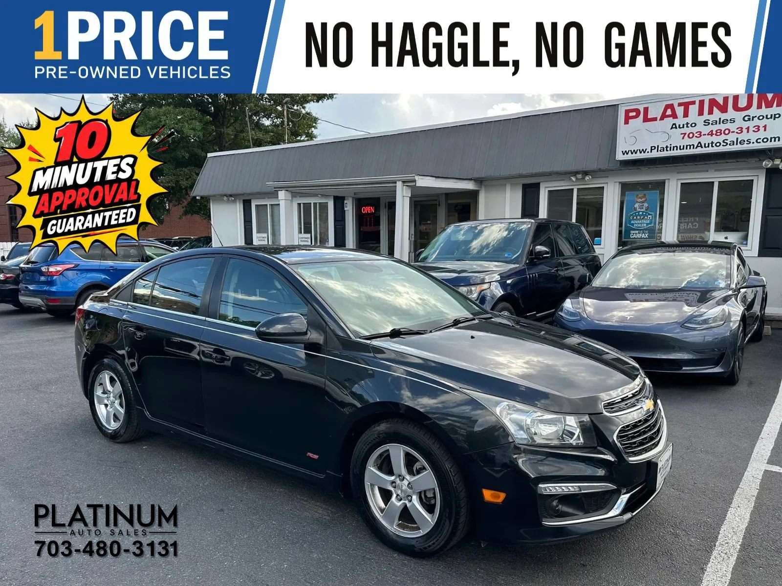 Used 2015 Chevrolet Cruze LT w/ RS Package