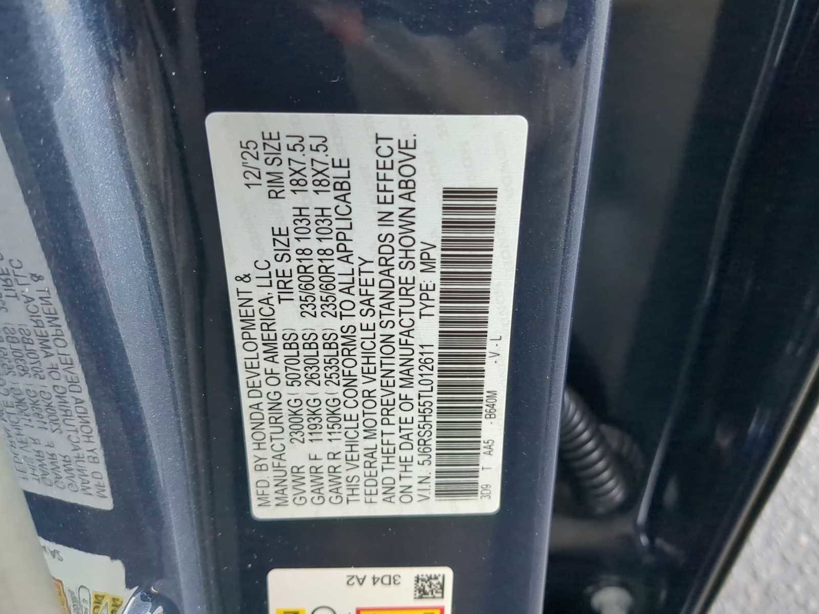 New 2026 Honda CR-V Sport image 29