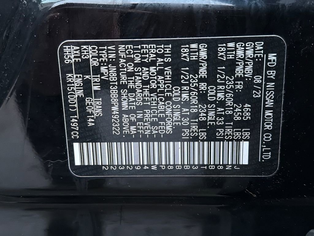 Used 2023 Nissan Rogue SV w/ SV Premium B Package image 54