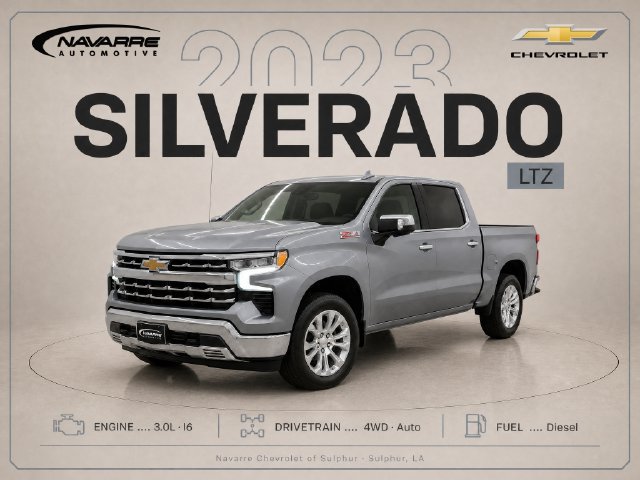 Used 2023 Chevrolet Silverado 1500 LTZ w/ Z71 Off-Road Package