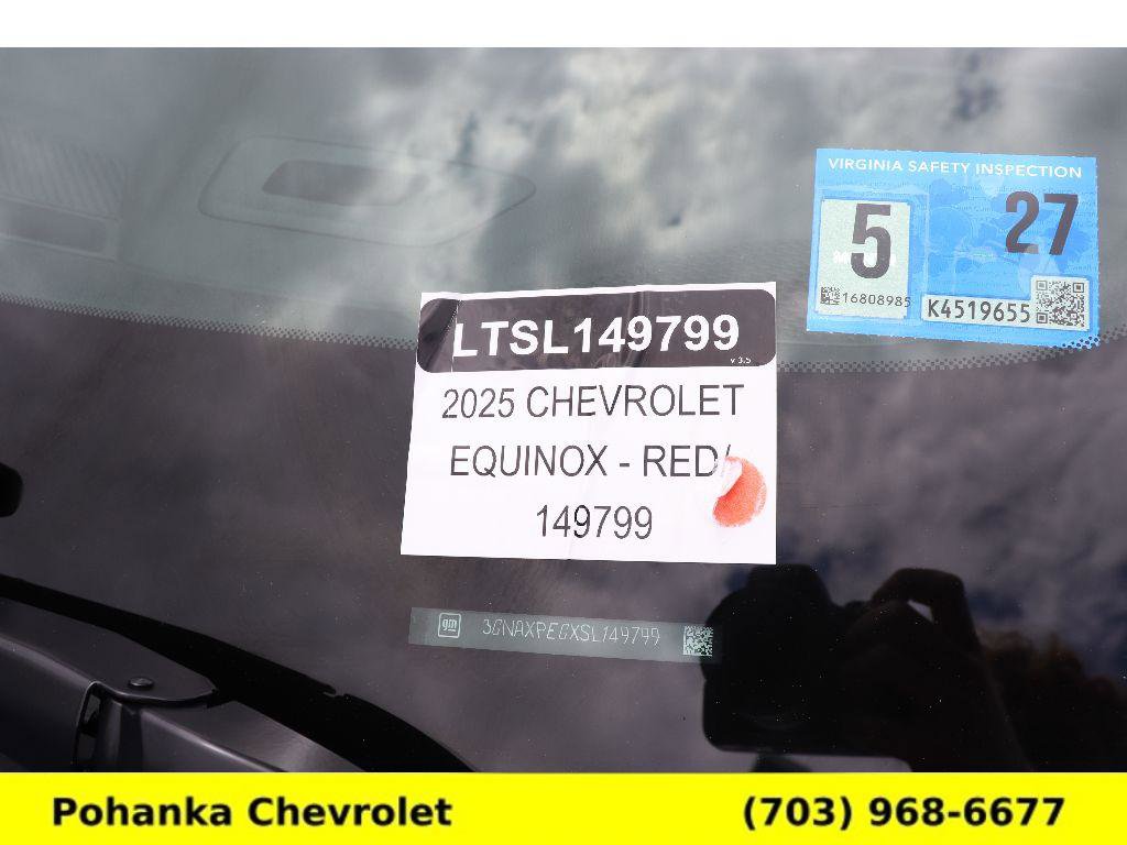 Certified 2025 Chevrolet Equinox LT w/ Safety and Technology Package AWD/4WD image 34