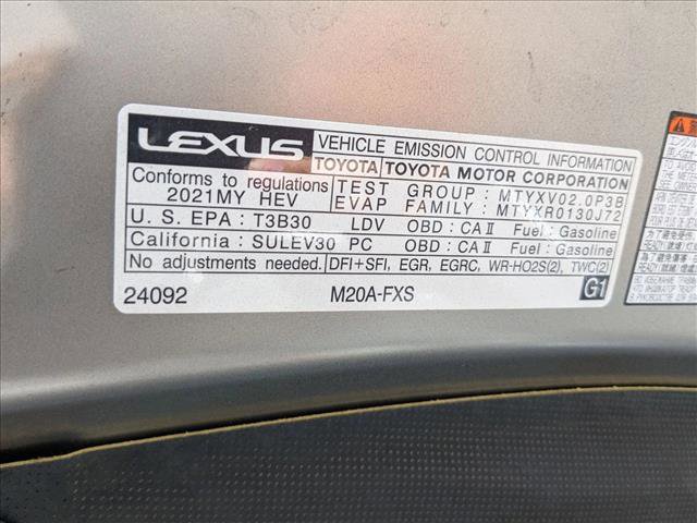 Used 2021 Lexus UX 250h F Sport w/ Accessory Package (Z1) image 22