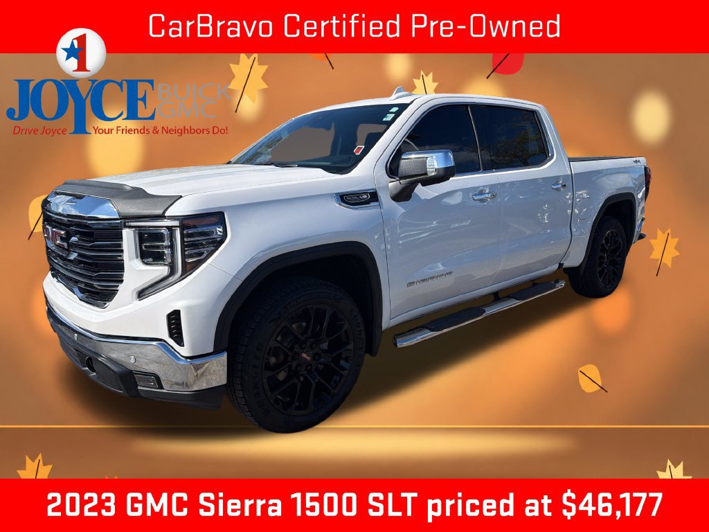 Certified 2023 GMC Sierra 1500 SLT w/ SLT Convenience Package AWD/4WD 360° Tour
