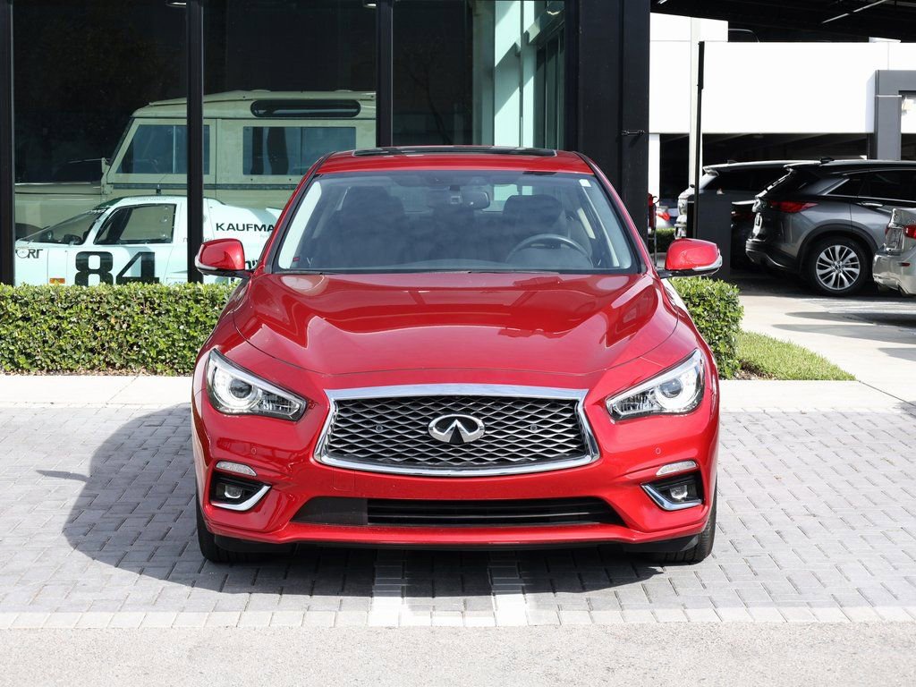 Certified 2023 INFINITI Q50 Luxe w/ Cargo Package image 3