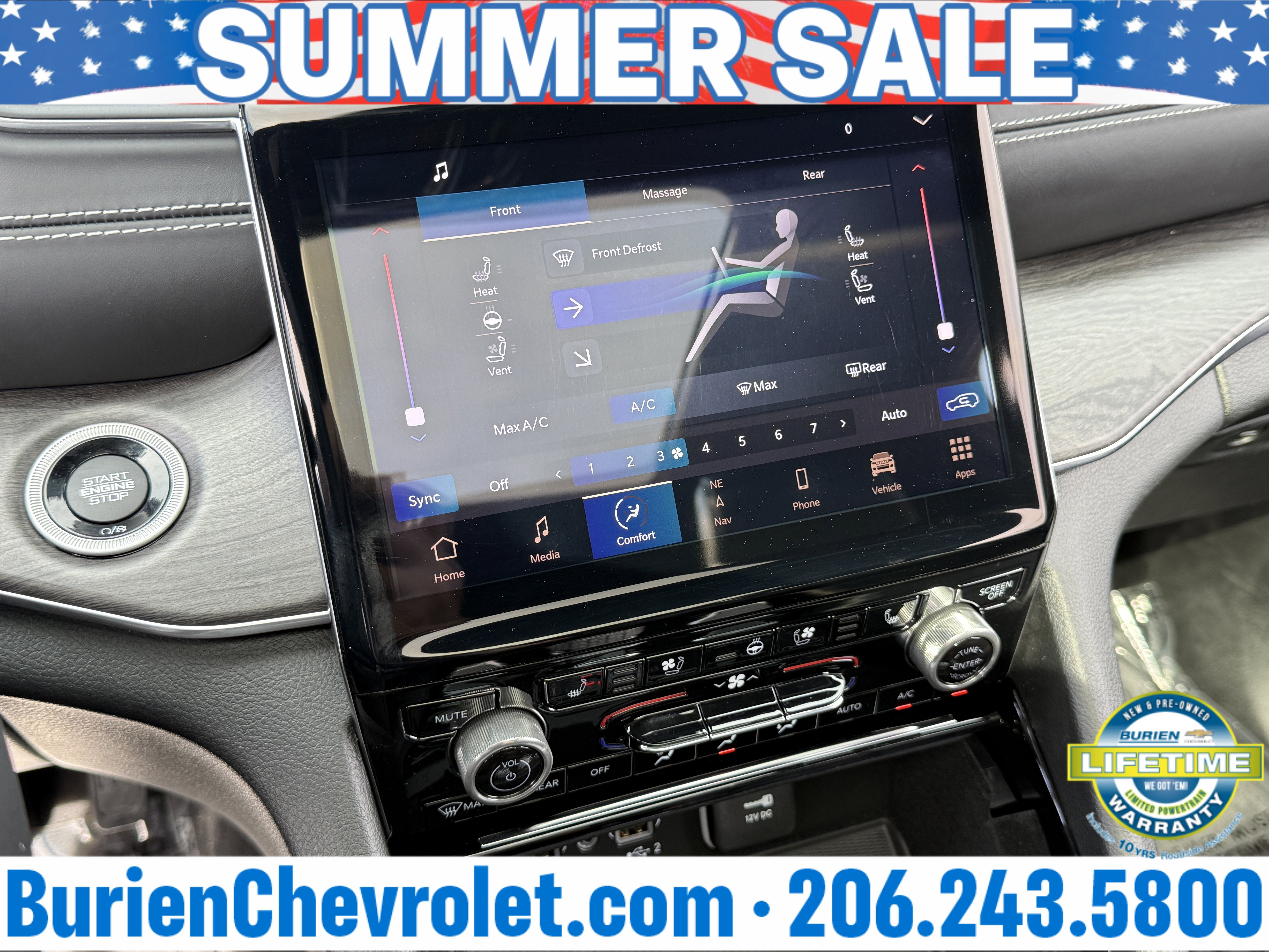 Used 2022 Jeep Grand Cherokee Overland w/ Adv Protech Group III AWD/4WD image 16