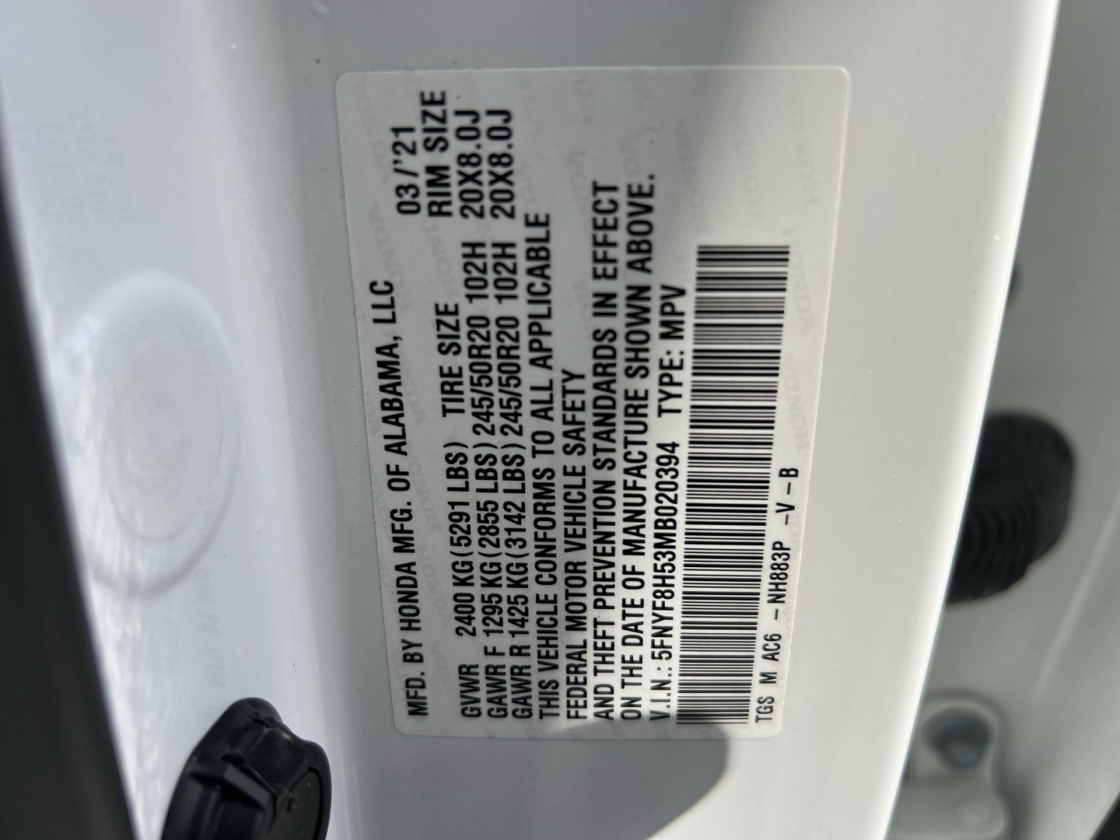 Used 2021 Honda Passport EX-L image 28
