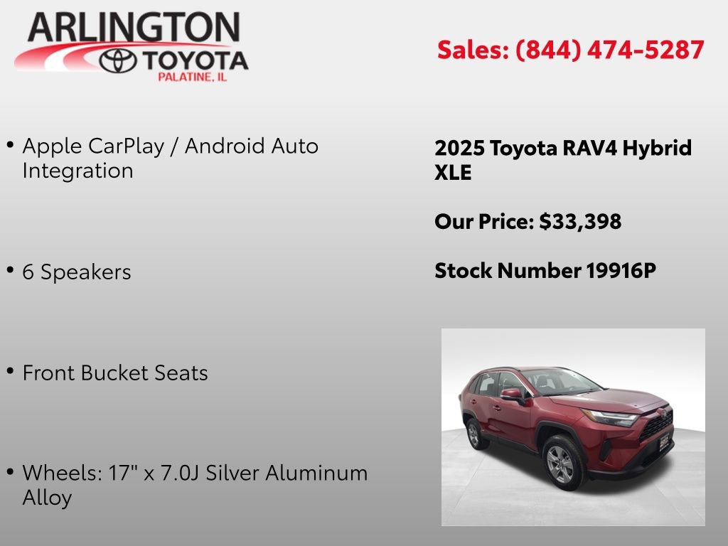 Used 2025 Toyota RAV4 XLE image 4