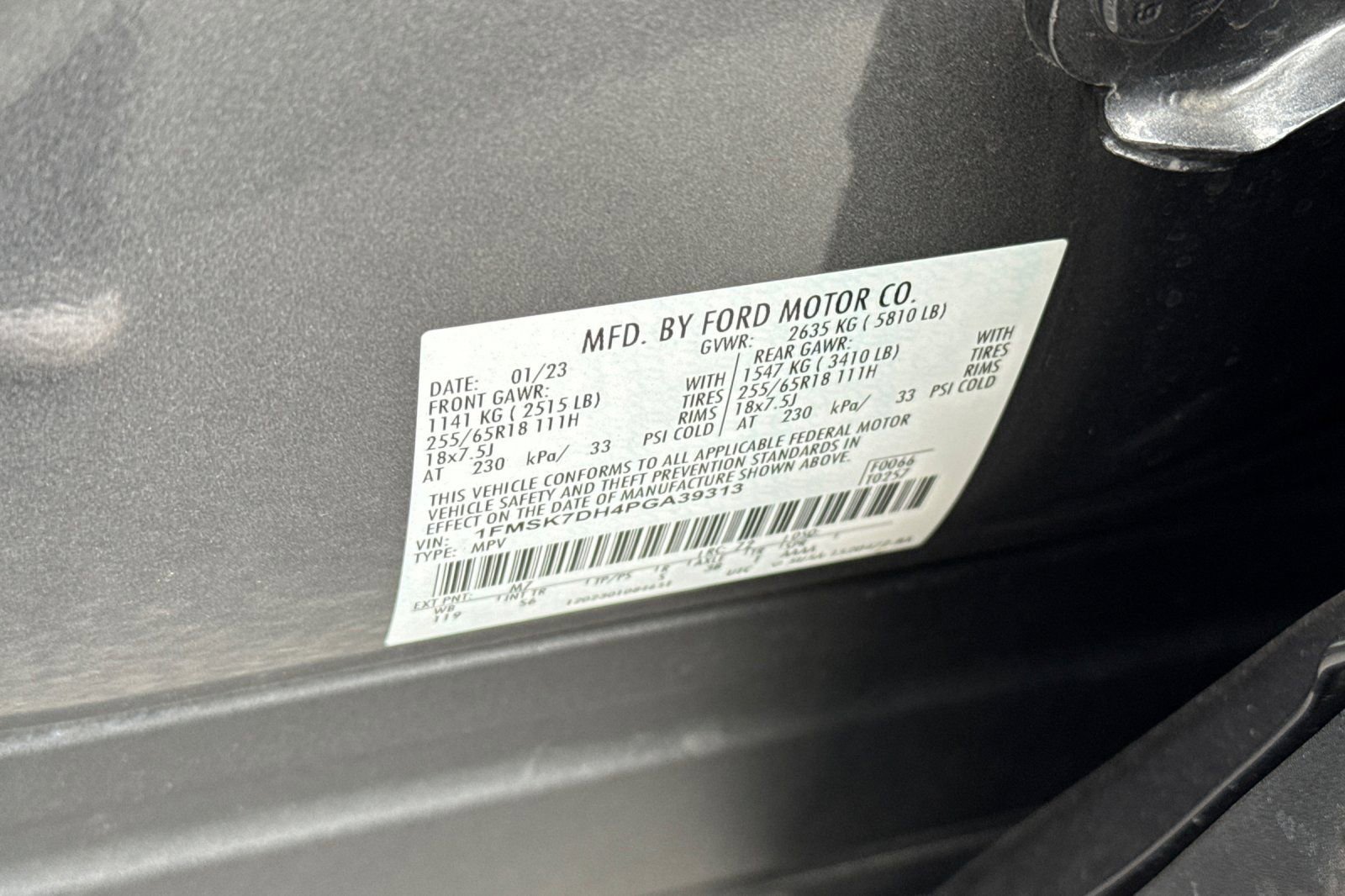 Certified 2023 Ford Explorer XLT w/ Equipment Group 202A image 35