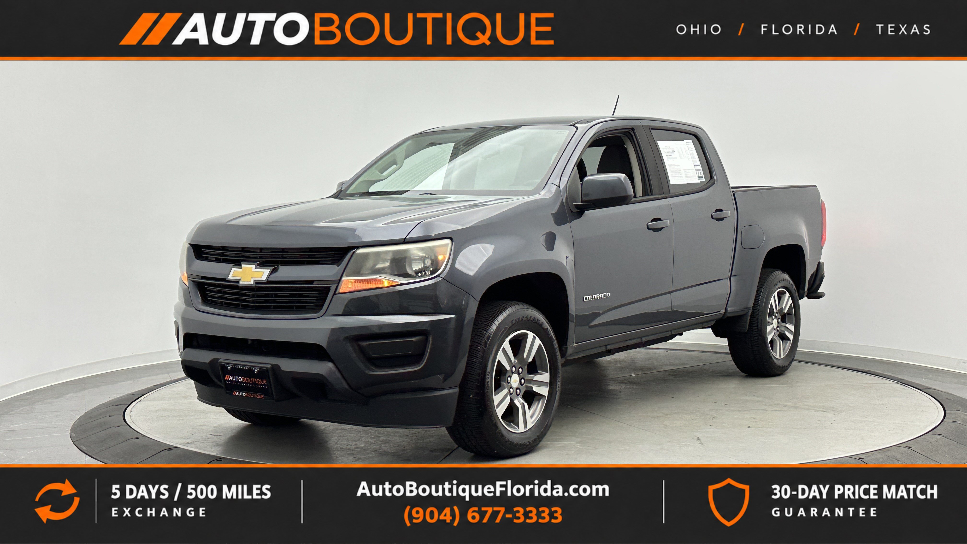 Used 2017 Chevrolet Colorado W/T w/ Custom Special Edition RWD image 1