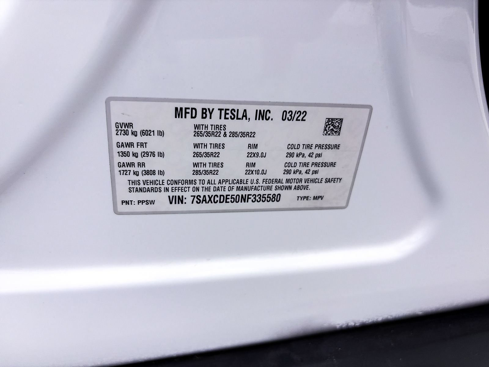 Used 2022 Tesla Model X AWD/4WD image 41