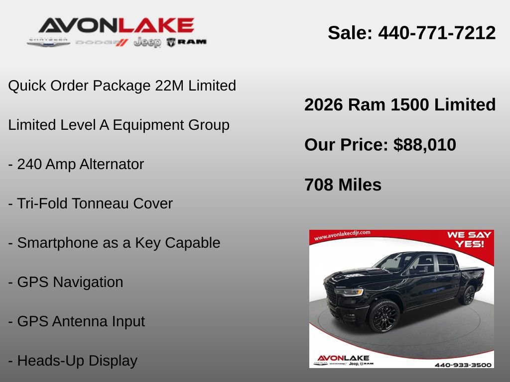 New 2026 RAM 1500 Limited image 6