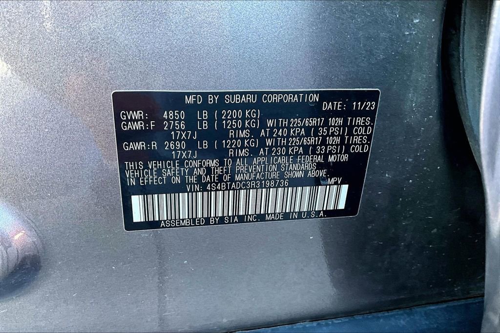 Used 2024 Subaru Outback Premium AWD/4WD image 21