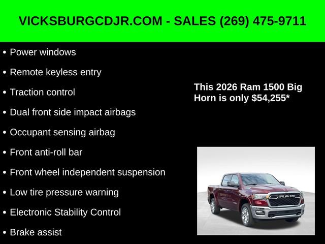 New 2026 RAM 1500 Big Horn image 33