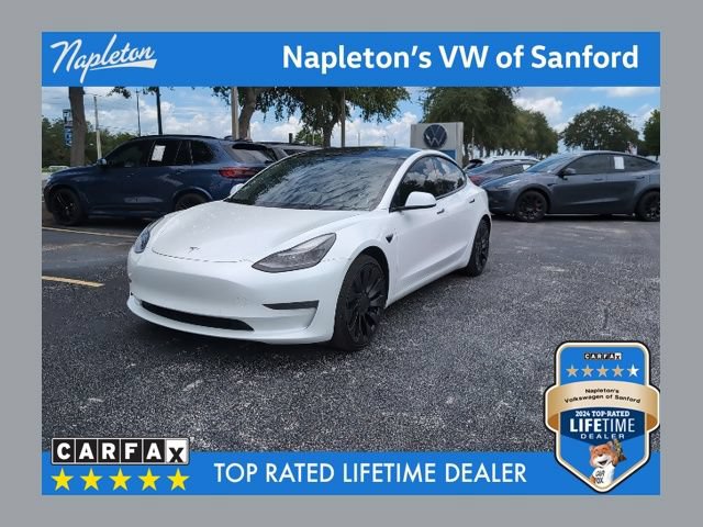 Used 2022 Tesla Model 3 Performance AWD/4WD image 1