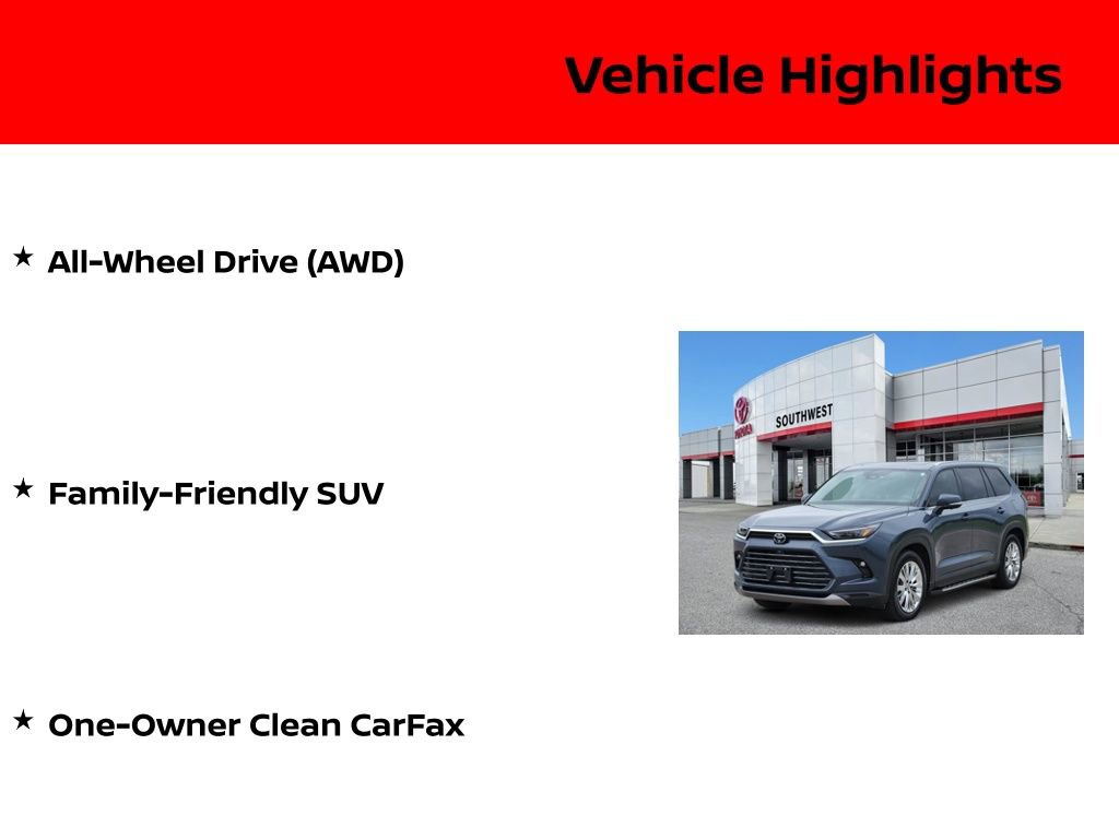 Used 2025 Toyota Grand Highlander AWD image 6