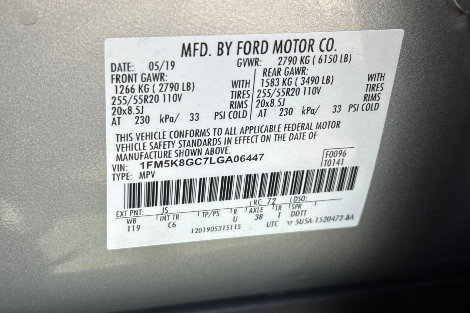 Used 2020 Ford Explorer ST w/ Premium Technology Package image 25