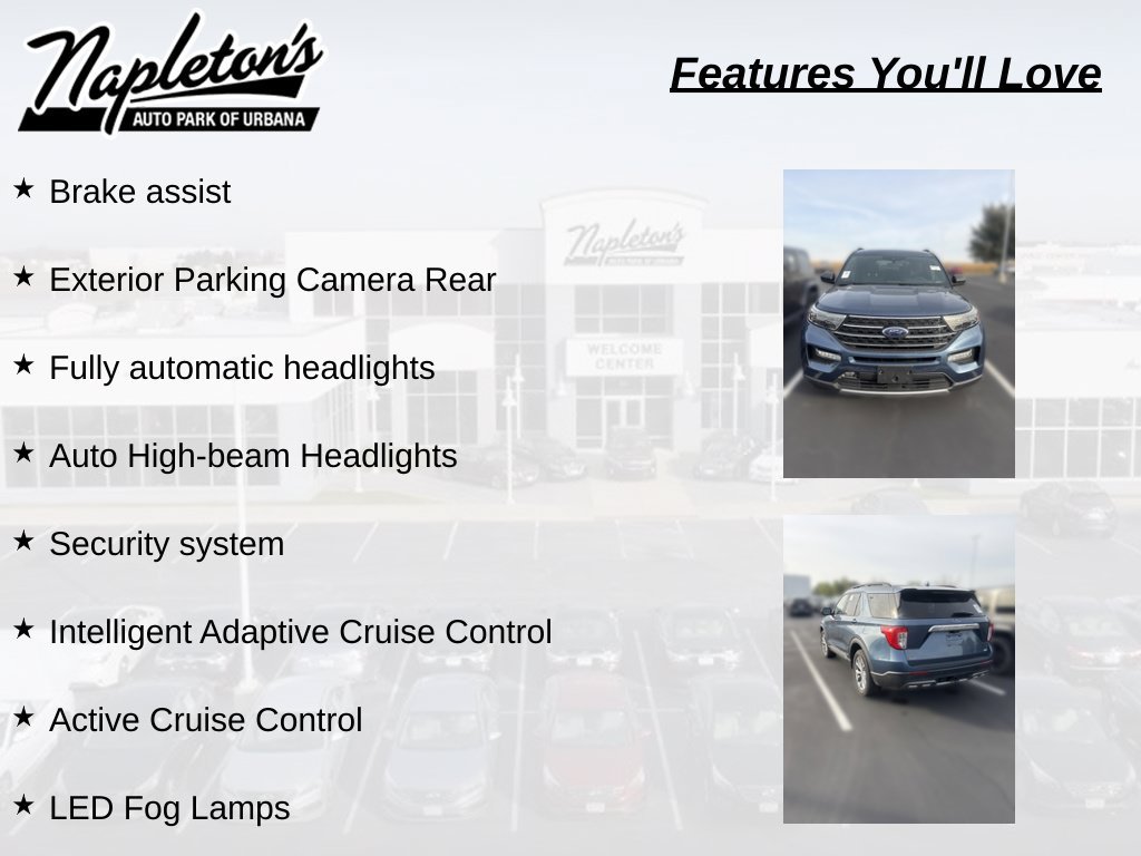 Used 2020 Ford Explorer XLT w/ Equipment Group 202A AWD/4WD image 8