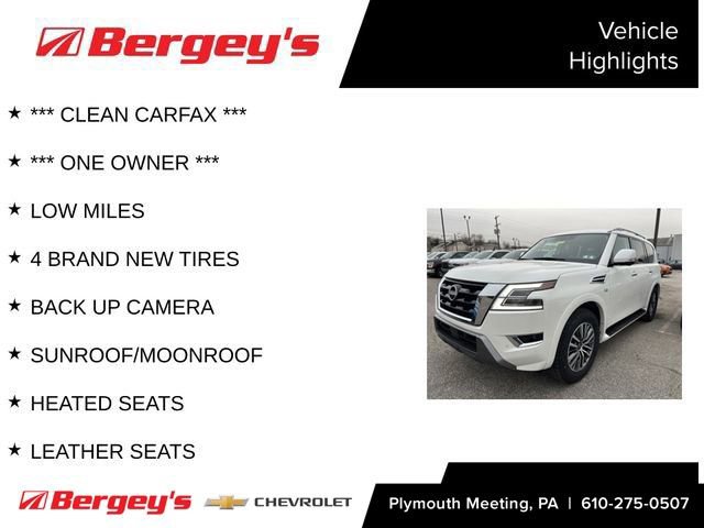 Used 2022 Nissan Armada SL w/ Captain's Chairs Package image 5