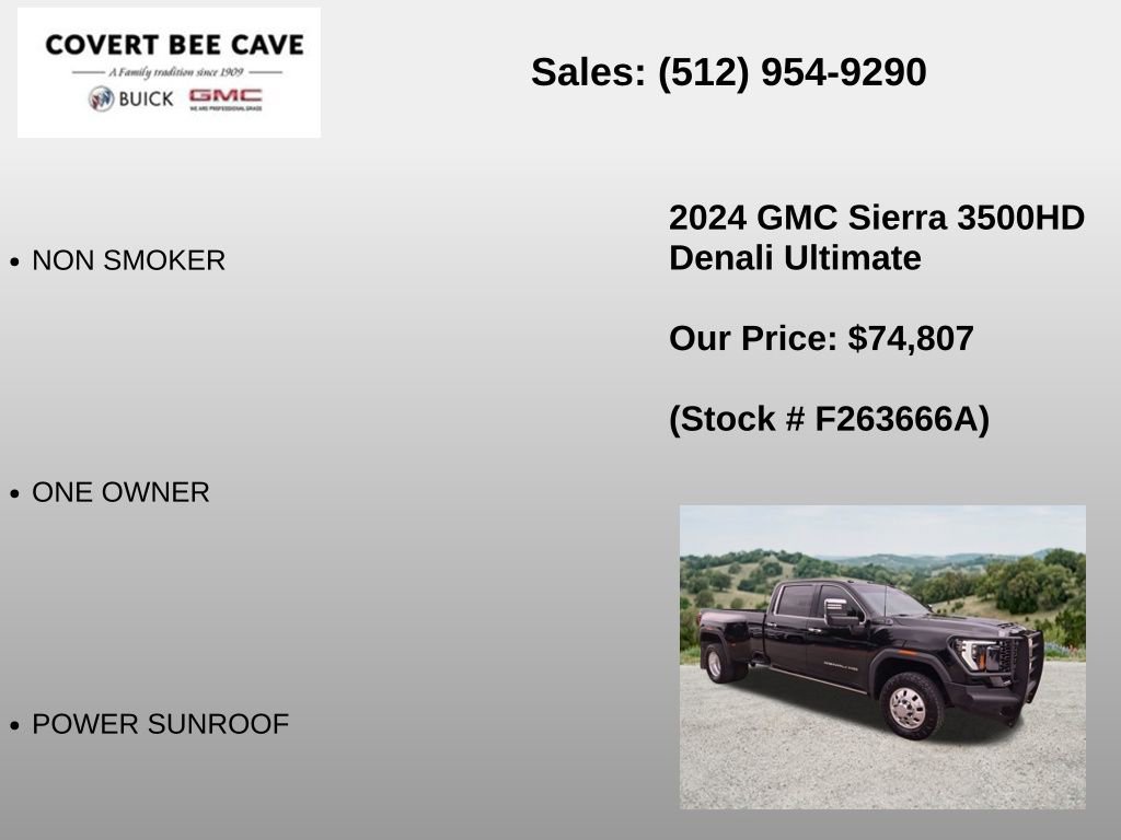 Used 2024 GMC Sierra 3500 Denali Ultimate AWD/4WD image 12