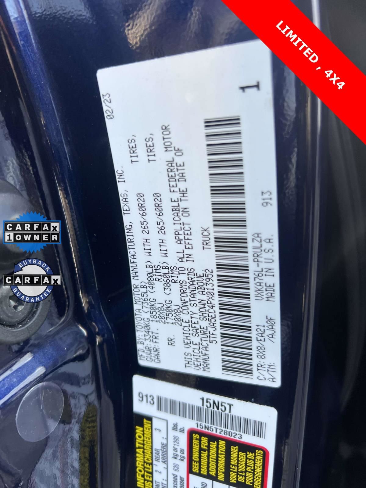 Used 2023 Toyota Tundra Limited image 20