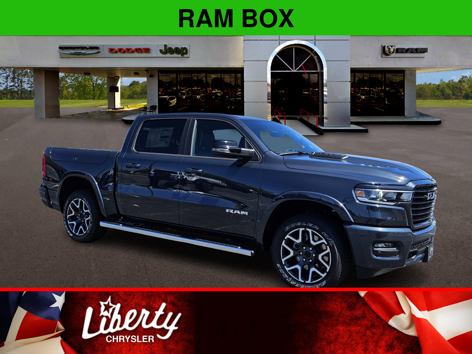 New 2026 RAM 1500 Laramie w/ Sport Appearance Package image 1
