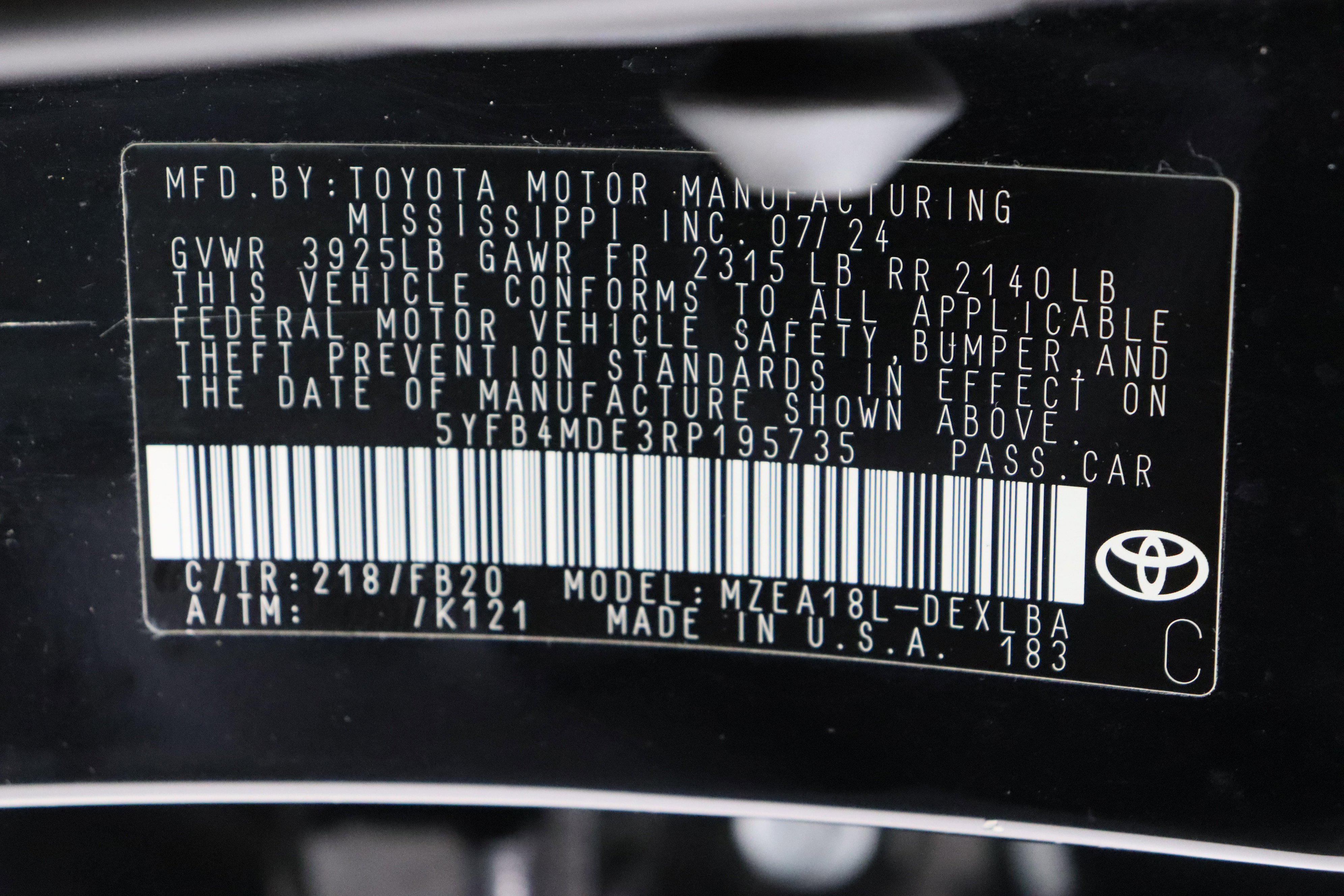 Certified 2024 Toyota Corolla LE image 37