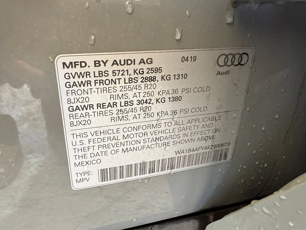 Used 2019 Audi SQ5 Premium Plus AWD/4WD image 19