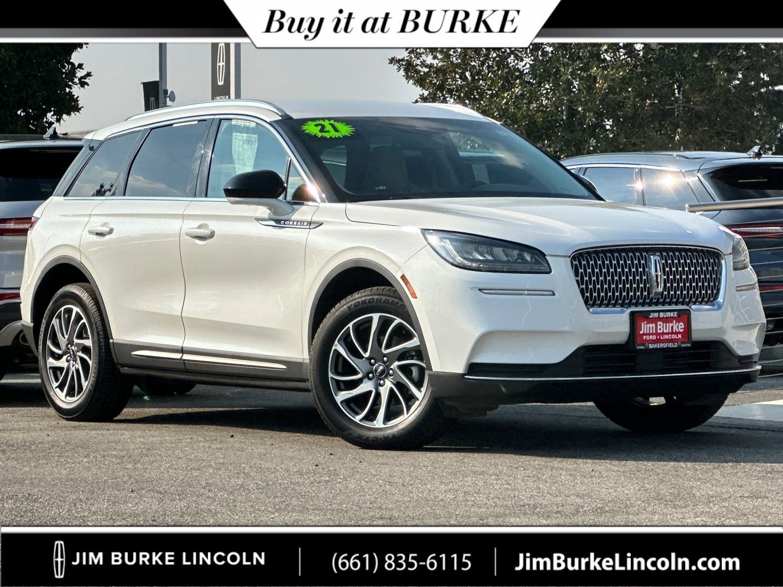 Used 2021 Lincoln Corsair FWD w/ Equipment Group 101A