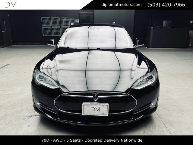 Used 2015 Tesla Model S 70D AWD/4WD image 11