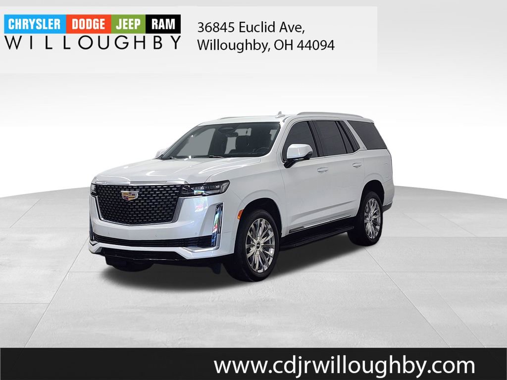Used 2021 Cadillac Escalade Premium Luxury w/ Performance Package AWD/4WD image 1